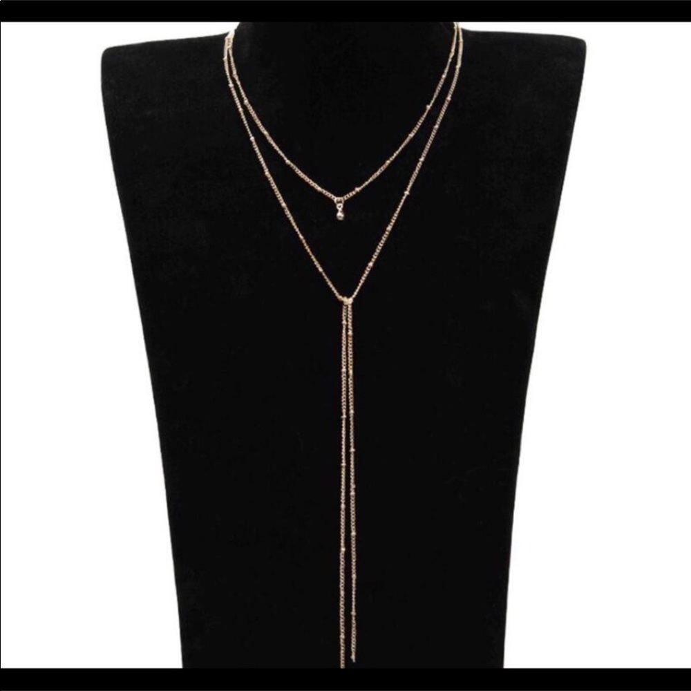 Lovelier Gold Layered Necklace - Picture 3 of 3